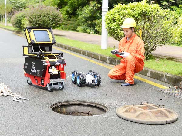 鄂城管道机器人检测